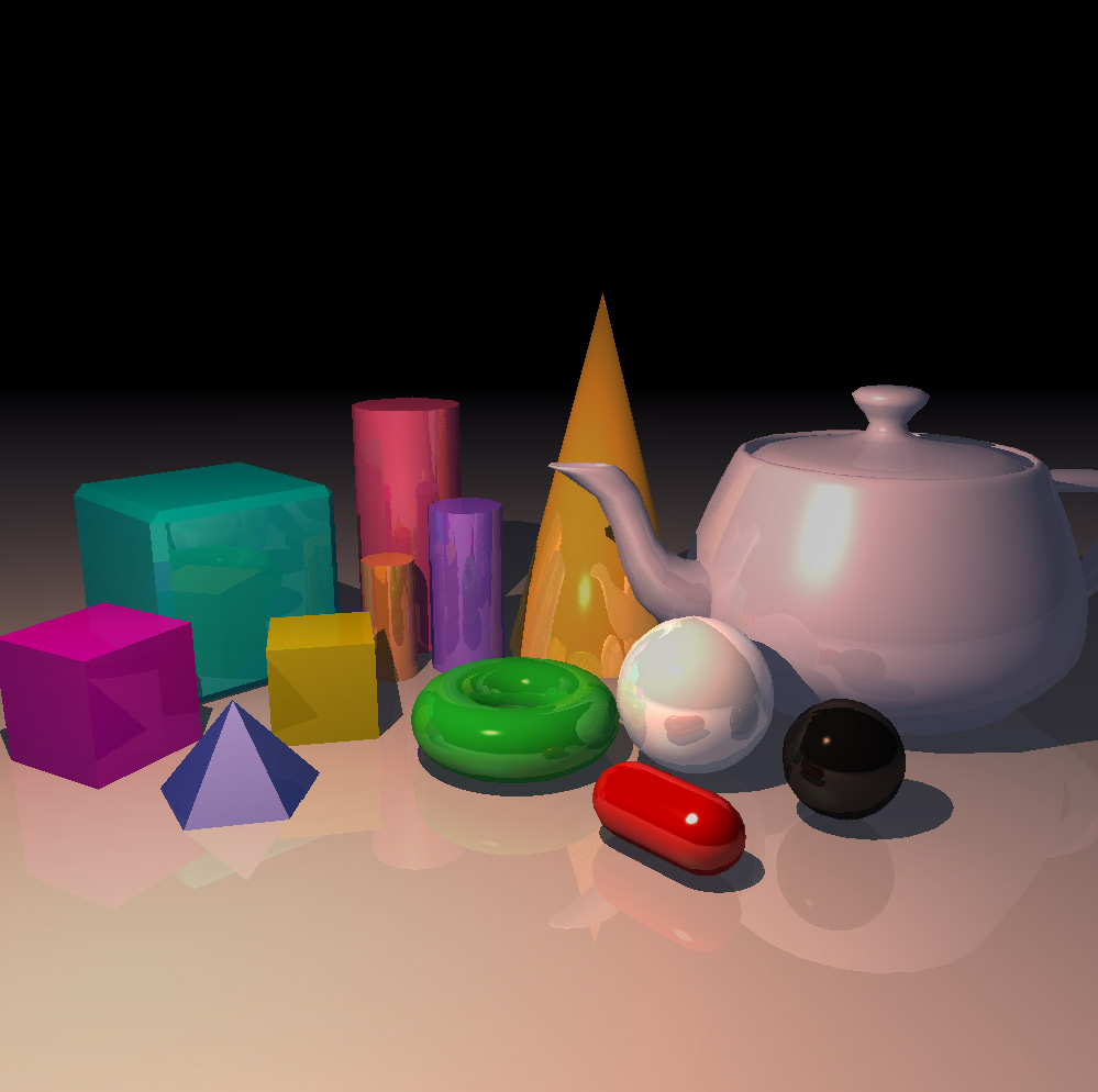 Ray traced primitives